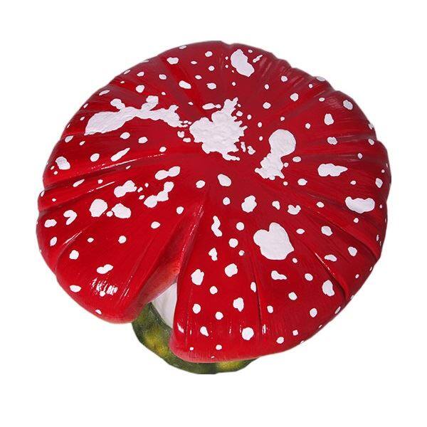 FRP 割れ目のあるキノコの椅子 / Split Single Mushroom Seat fr160015 『植物オブジェ ベンチ 店舗・ホテル向け』 