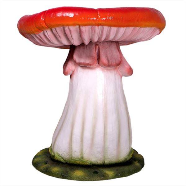 FRP キノコの椅子・一人掛け用 / Single Mushroom Seat fr160014 『植物オブジェ ベンチ 店舗・ホテル向け』 