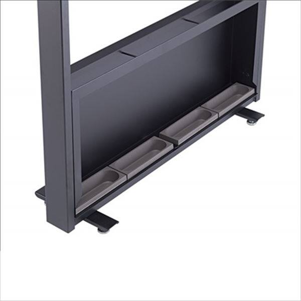 テラモト　コンパクトなロック式傘立　ストアスタイル　傘立 Case16　カードロック式　16本収納　UB-271-316-0 