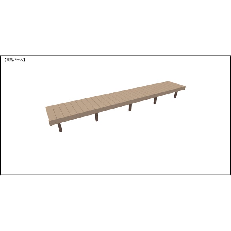 LIXIL リクシル 人工木ウッドデッキ 樹ら楽 木彫タイプ 3.0間（5450mm） × 3尺（928mm） 束柱Aタイプ（固定） 標準束柱（550mm） 