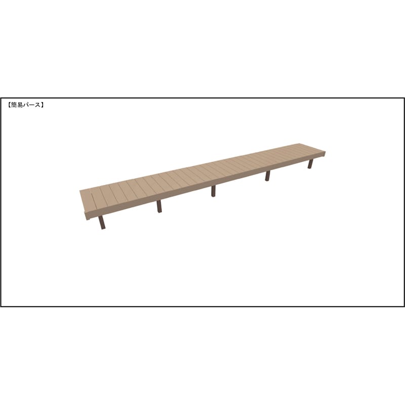 LIXIL リクシル 人工木ウッドデッキ 樹ら楽 木彫タイプ 3.5間（6350mm） × 3尺（928mm） 束柱Aタイプ（固定） 標準束柱（550mm） 