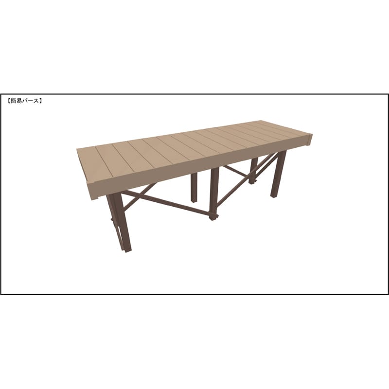 LIXIL リクシル 人工木ウッドデッキ 樹ら楽 木彫タイプ 1.5間（2750mm） × 3尺（928mm） 束柱Aタイプ（固定） ロング束柱（1000mm） 