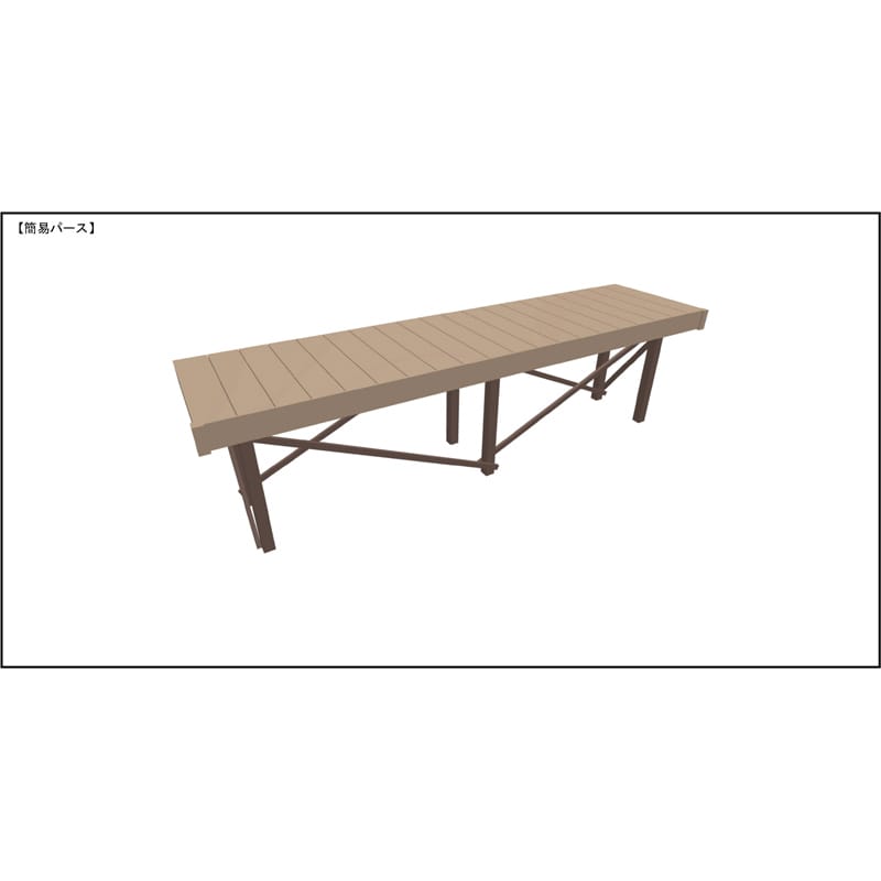 LIXIL リクシル 人工木ウッドデッキ 樹ら楽 木彫タイプ 2.0間（3650mm） × 3尺（928mm） 束柱Aタイプ（固定） ロング束柱（1000mm） 