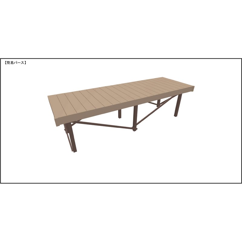 LIXIL リクシル 人工木ウッドデッキ 樹ら楽 木彫タイプ 2.0間（3650mm） × 4尺（1228mm） 束柱Aタイプ（固定） ロング束柱（1000mm） 