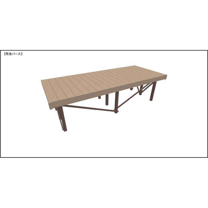 LIXIL リクシル 人工木ウッドデッキ 樹ら楽 木彫タイプ 2.0間（3650mm） × 5尺（1528mm） 束柱Aタイプ（固定） ロング束柱（1000mm） 