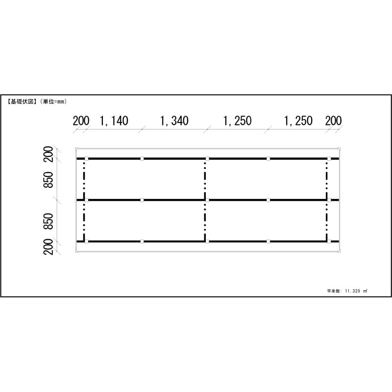 LIXIL リクシル 人工木ウッドデッキ 樹ら楽 木彫タイプ 3.0間（5450mm） × 7尺（2128mm） 束柱Aタイプ（固定） ロング束柱（1000mm） 