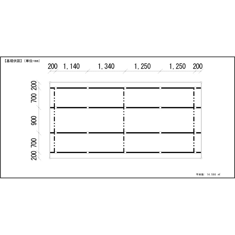 LIXIL リクシル 人工木ウッドデッキ 樹ら楽 木彫タイプ 3.0間（5450mm） × 9尺（2728mm） 束柱Aタイプ（固定） ロング束柱（1000mm） 