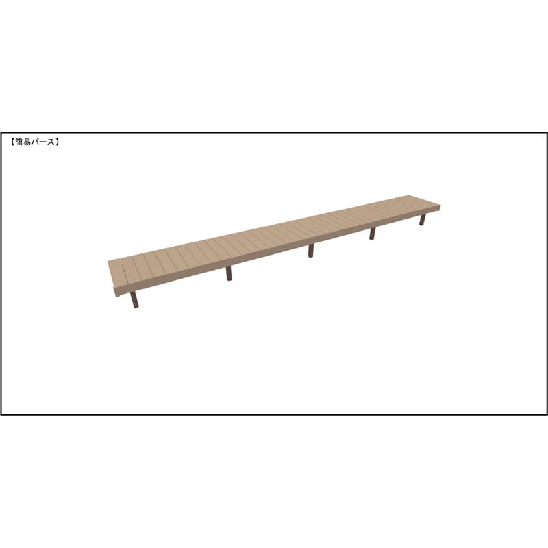 LIXIL リクシル 人工木ウッドデッキ 樹ら楽 木彫タイプ 4.0間（7250mm） × 3尺（928mm） 束柱Bタイプ（調整） 標準束柱（373～550mm） 