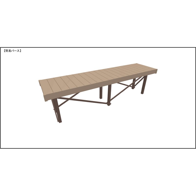 LIXIL リクシル 人工木ウッドデッキ 樹ら楽 木彫タイプ 2.0間（3650mm） × 3尺（928mm） 束柱Bタイプ（調整） ロング束柱（373～1000mm） 