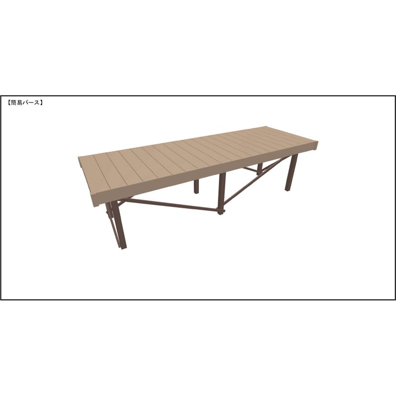 LIXIL リクシル 人工木ウッドデッキ 樹ら楽 木彫タイプ 2.0間（3650mm） × 4尺（1228mm） 束柱Bタイプ（調整） ロング束柱（373～1000mm） 