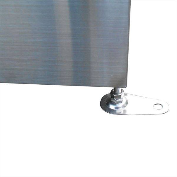 グリーンライフ ステンレスダストボックス 『ゴミ収集庫』『ダストボックス ゴミステーション 屋外』『ゴミ袋（45L）集積目安 17袋、世帯数目安 9世帯』 DB800Ｌ 