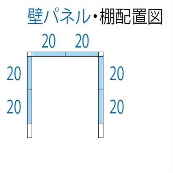 タクボ物置　NDE／ストックマン　シャッター扉タイプ　NDE-S1515　多雪型　標準屋根 