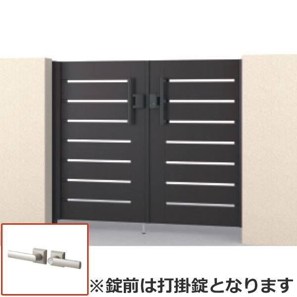 送料無料（沖縄は1000円) さびに強いアルミ形材門扉 三協アルミ フレイナ Y1型 両開きセット 内開き門柱タイプ 0714 形材タイプ 門扉 、玄関