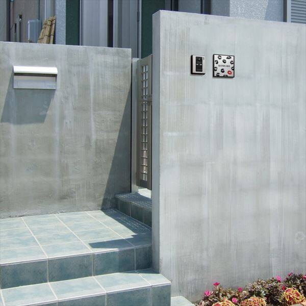 美濃クラフト 男前表札 ルージュ XR-2 『アルミ鋳物表札』 