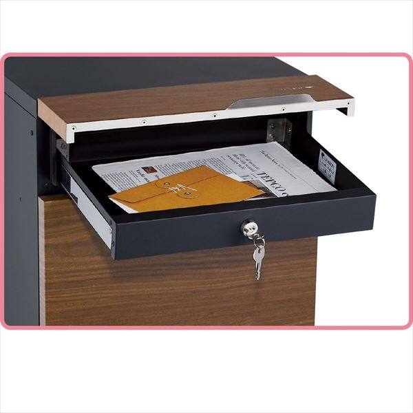 ユニソン ヴィコ DB スリム90 ポスト有り 右開き 『宅配ボックス』 アニグレ