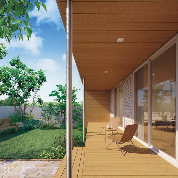 【法人様限定商品 個人宅・現場配送不可】四国化成 ファンルーフ サイドパネル付 基本セット パネル位置・L 延高 3320×6尺（1800） 1500N／m2（耐積雪50cm） 