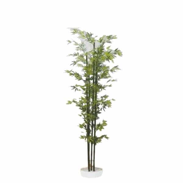グローベン リフェイクグリーン 人工植物 竹・屋内用 青竹（5本立） H1800 専用土台付き 