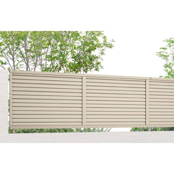 リクシル フェンスAB YL3型 T-6 本体(1枚) アルミ形材色  『アルミ diy 屋外』 