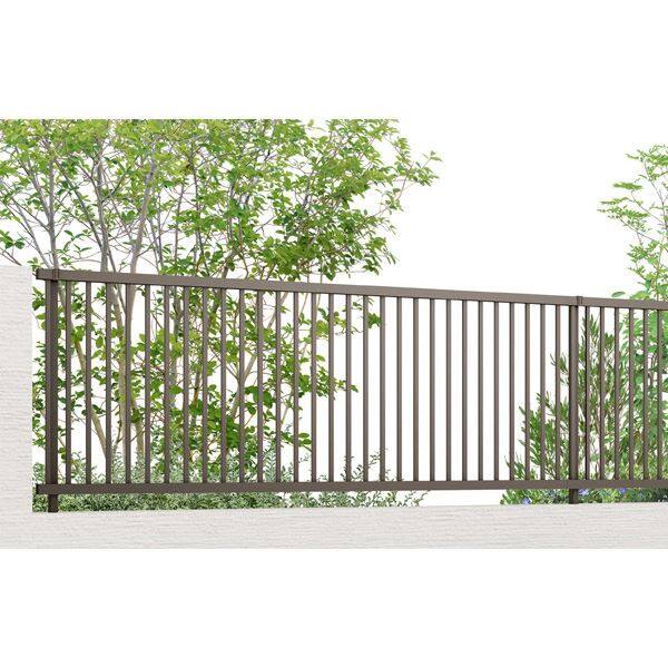 リクシル フェンスAB TR2型 T-10 本体(1枚) 『アルミ diy 屋外』 28056201 キロ本店 アルミ伸縮フェンス(倉出し)