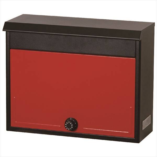 KGY スタイルポスト SG-52L レッド ダイヤル錠付き 『ケイ・ジー・ワイ 郵便ポスト』 レッド
