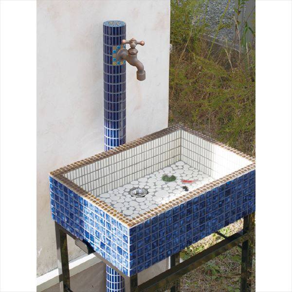 オンリーワン ガーデンパン タイルシンクスタンド ディープブラウン WZ3-STBR2 ディープブラウン