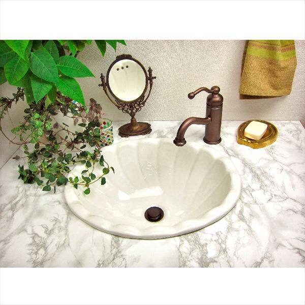 オンリーワン アンティーク水栓 ベルフリー・クラシック AE4-MA162PN 『水栓柱・立水栓 混合栓 室内専用』 Pニッケル