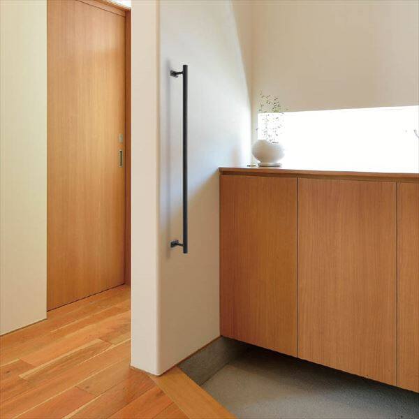 インテリア 手摺 ＭＵＫ ムクＩ型手摺 Ｆタイプ サンドブラック色 戸建て リフォーム 玄関 インテリア お洒落 アイアン デザイン 手すり オンリーワン 送料無料 アイアン建材FiT 手摺 ムク吹抜け手摺BMUK-1654-900 ⁄ 1800