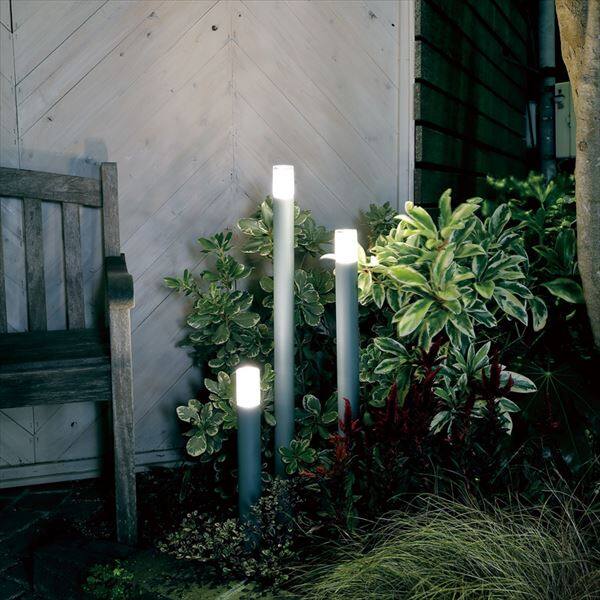 オンリーワン プリモ ポールライトスリム H700 1W １本 MY1-1781 『エクステリアライト 屋外照明』 ブラウン