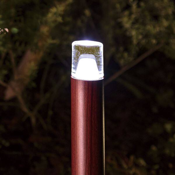 オンリーワン プリモ ポールライトスリム ルミナスガラスタイプ H400 1W １本 MY1-3035 『エクステリアライト 屋外照明』 オーク