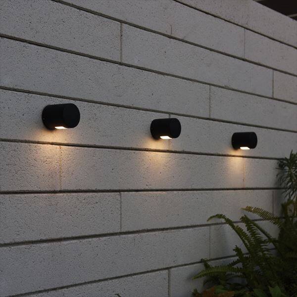 オンリーワン プリモ デュアルライト ラウンドタイプ 0.3W １個 MY1-3075 『エクステリアライト 屋外照明』 ブラック