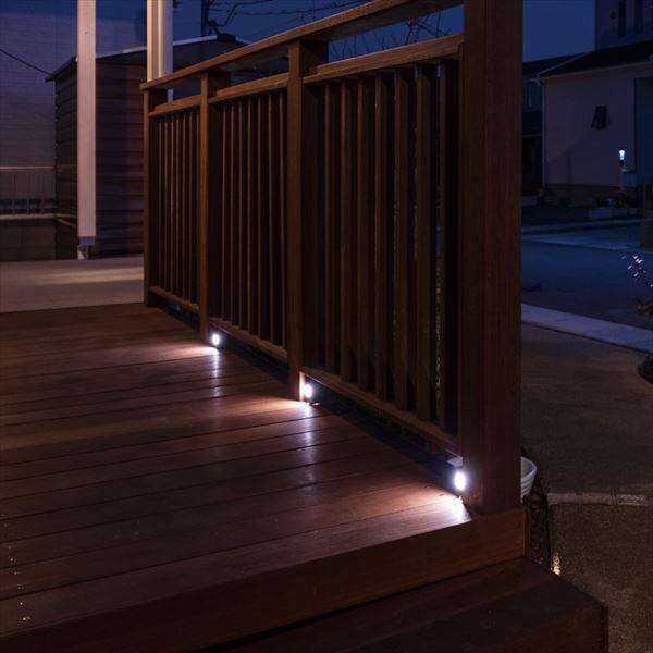 オンリーワン プリモ デュアルライト スクエアタイプ 0.3W １個 MY1-3095 『エクステリアライト 屋外照明』 ブラック