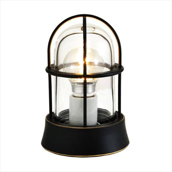 オンリーワン 真鍮製ガーデンライト BH1000 クリアーガラス(LED仕様) GI1-700206 『エクステリアライト 屋外照明』 ブラック