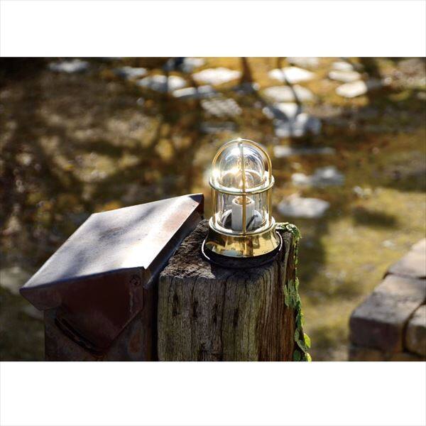 オンリーワン 真鍮製ガーデンライト BH1000 MINI クリアーガラス(LED仕様) GI1-700526 『エクステリアライト 屋外照明』 古色