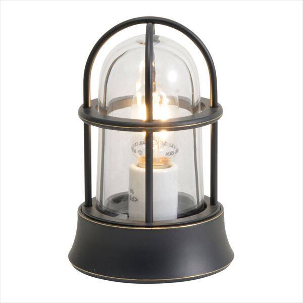 オンリーワン 真鍮製ガーデンライト BH1000 MINI クリアーガラス(LED仕様) GI1-750023 『エクステリアライト 屋外照明』 ブラック