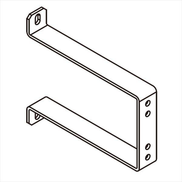 YKKAP アウターシェード 壁付け用選択部品ユニット 持出しブラケット 130mm 2個 YS 7AN-GB-A-2 シルバー