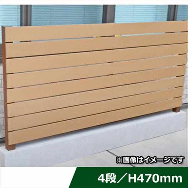 国産品 フェンス 目隠し 屋外 プラド one 本体 柱 部品 組立て部材セット 長さW6000mm×高さH1930mm 12段 板隙間10mm 