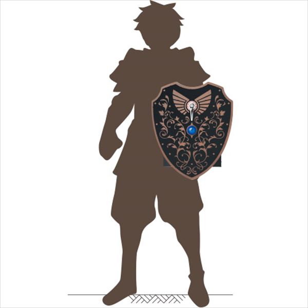 美濃クラフト 男前ポスト 伝説の盾 上入れ前出し YSP-1 『郵便ポスト』 