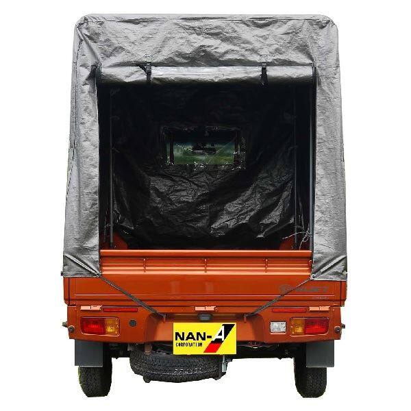 南榮工業 軽トラック幌セット ハイゼットジャンボ対応 HJ-5 MSV メタリックシルバー 