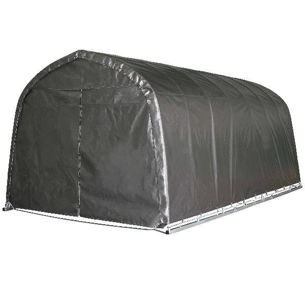 南榮工業 パイプ車庫 (ベース式) 3256B MSV 大型BOX用 