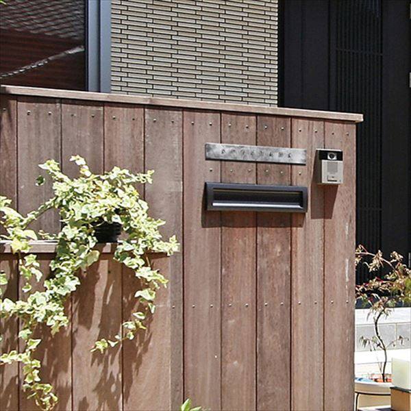 美濃クラフト ステンレス表札 エンシェント MAE-3 『表札 サイン 戸建』 