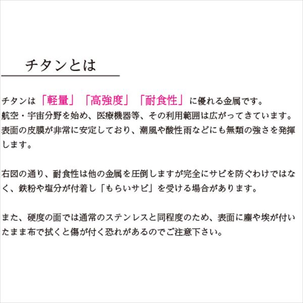 美濃クラフト チタン JTP-4 『表札 サイン 戸建』 