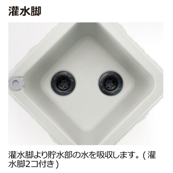 リッチェル タウンプランターWS 角45型 くしびき 