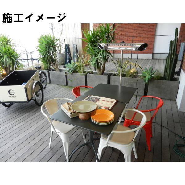 コンフォー クレスター ペガサス スタンド付オプション(横向き取付用) シルバー HEAT-A-101SSH シルバー