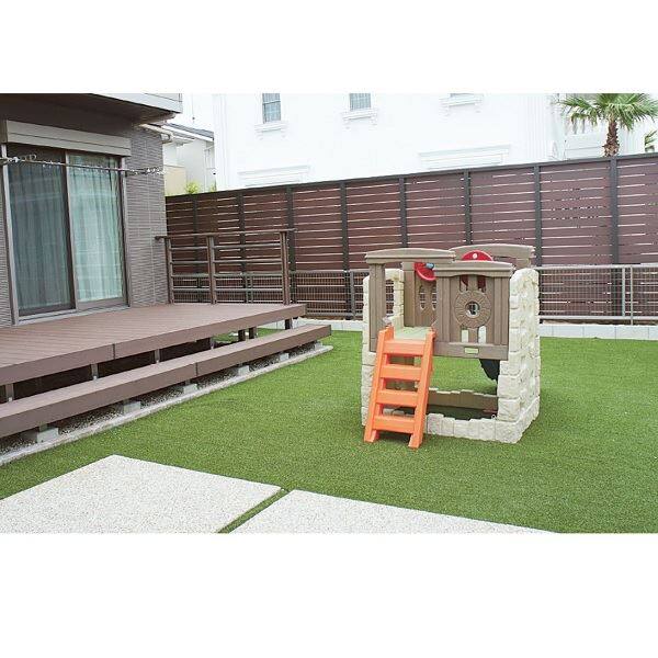 ビーライフエス  人工芝   Kターフ2 (直毛＆カール)   #5507859   幅：2ｍ　5ｍ巻き   芝高：40mm 