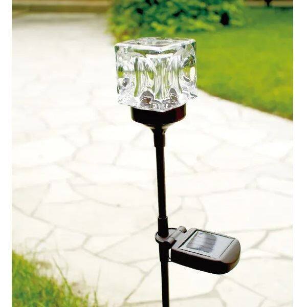 4つ】キューブスティック Cube Stick ソーラーライト、ガーデンライト