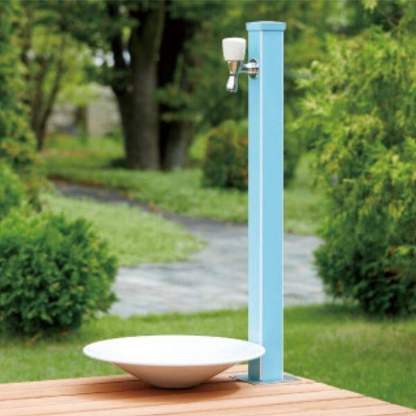 ミズタニバルブ工業 SSパン(ホーロー) MPP-W 『オプション 水栓柱・立水栓 屋外用』 