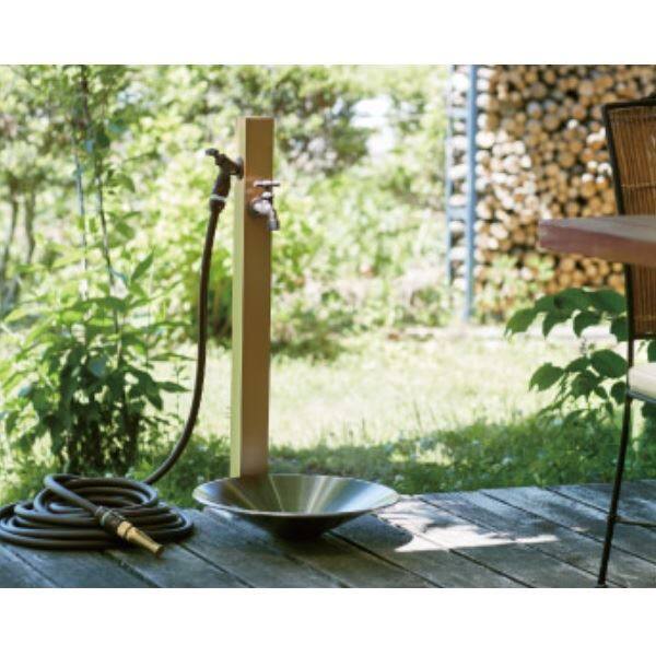 ミズタニバルブ工業 散水ホース ブラウン 長さ：10m 内径：15mm MP-SH-BR 『オプション 水栓柱・立水栓 屋外用』 