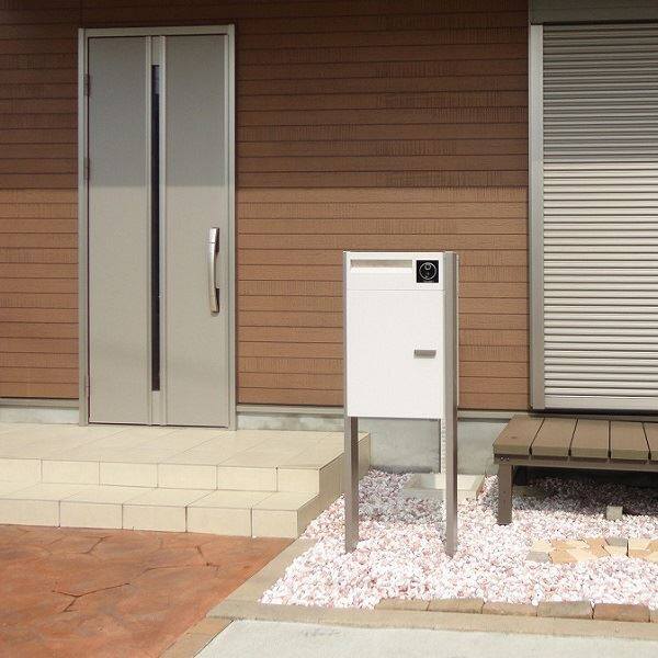 タマヤ カメポ タイプB 宅配BOX+郵便ポスト+カメラ+Sポール タマヤ カメポ タイプB 宅配BOX+郵便ポスト+カメラ+Sポール