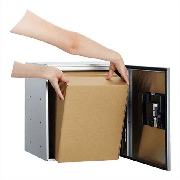 ナスタ プチ宅 集合住宅向け宅配ボックス 本体 前入前出/機械式 400×360×317 KS-TLP36R4A-W ※捺印は付属しておりません ホワイト