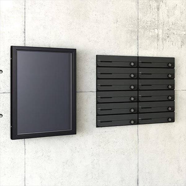 ナスタ 掲示板 マグネットボード/屋外・室内兼用タイプ/カバー付 [受注生産品] A2 (594×420) KS-EXA11A-6750C-W ホワイト ホワイト